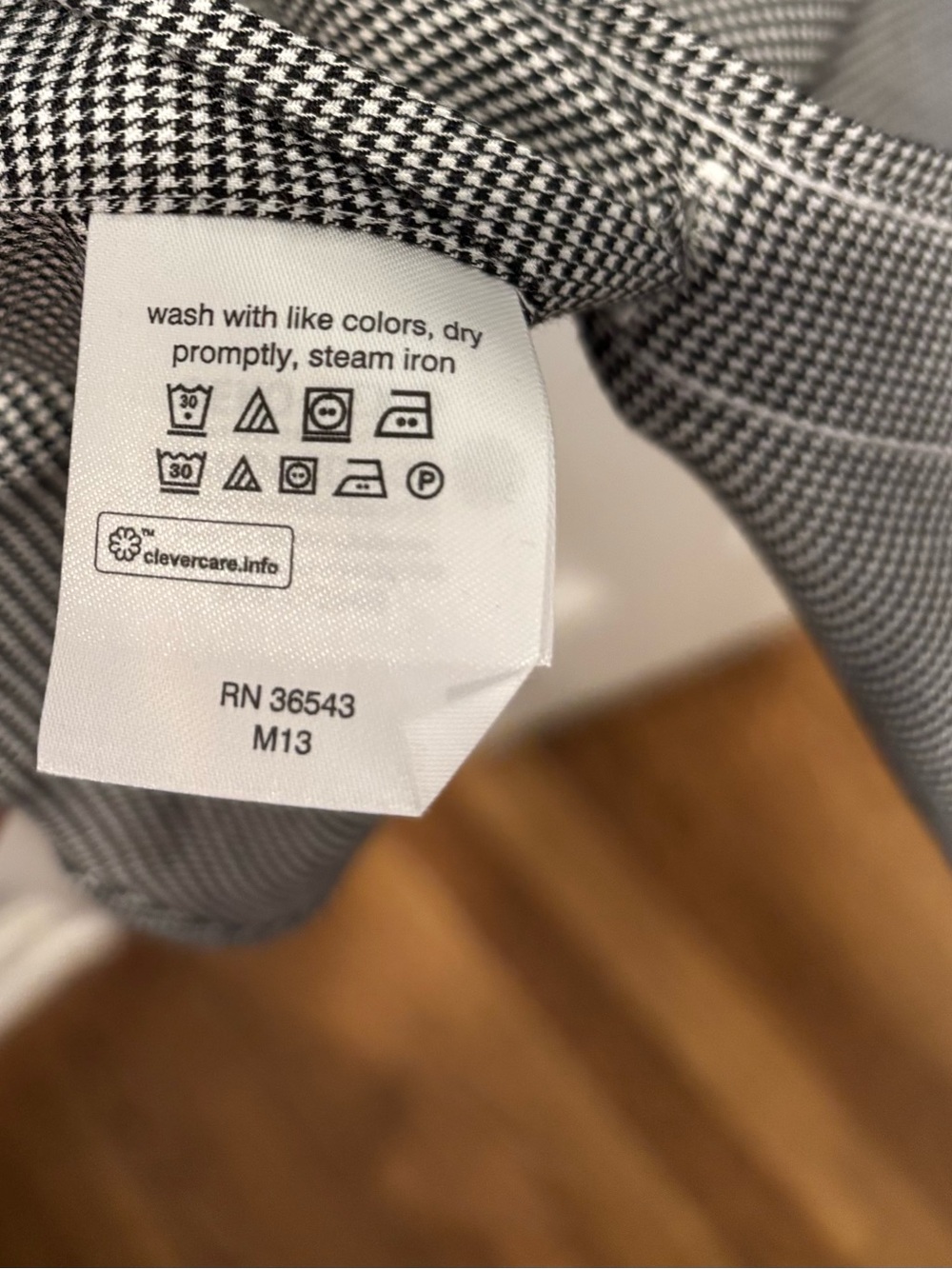 NWOT Lauren Ralph Lauren Soft Stretch Shirt Men’s Large Gray Check Regular Fit - Picture 7 of 7